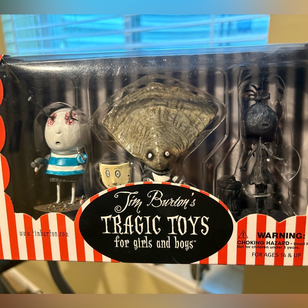 Tim Burton's Tragic Toys NIB